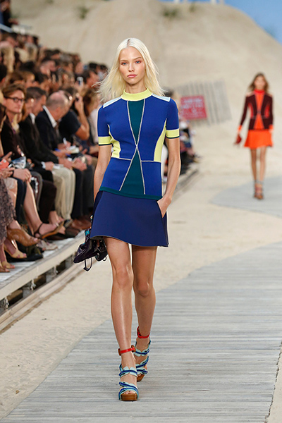 Tommy Hilfiger gallery: A model presents a creation from the Tommy Hilfiger show
