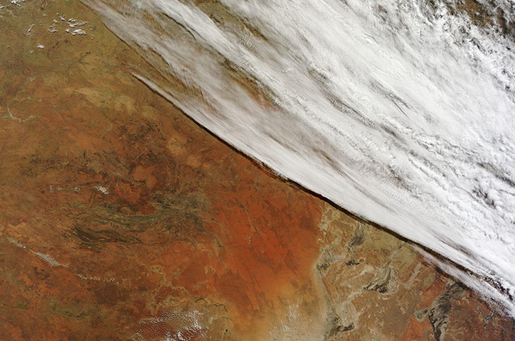 Satellite Eye on Earth: Central Australia