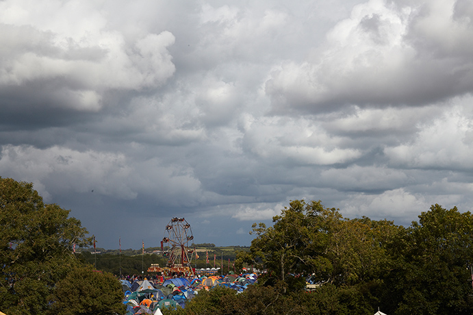 Bestival: Storm clouds brew over the Bestival site