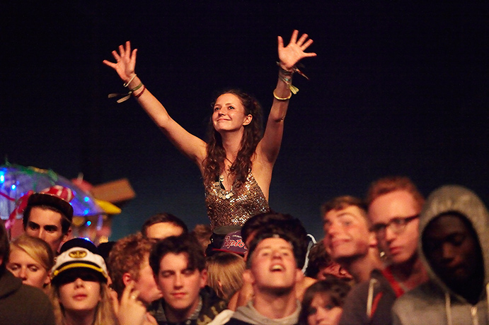 Bestival: The crowd watching Snoop Dogg