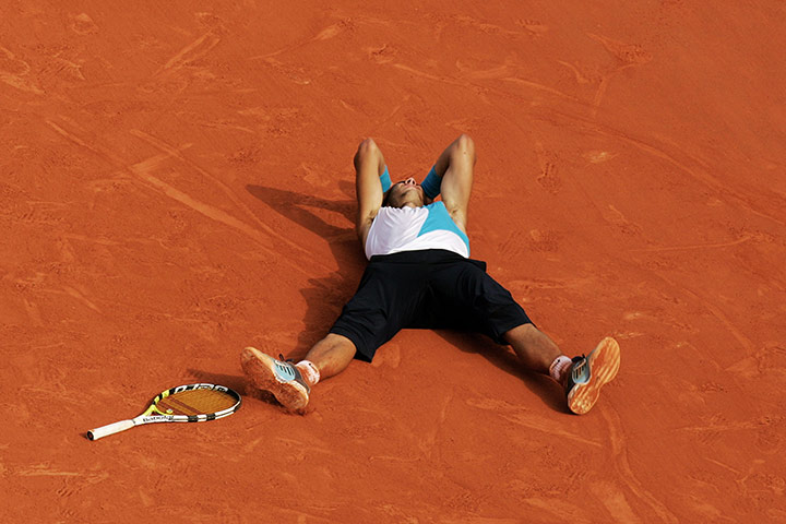 Nadal's trophies: 5 French Open - Day Fifteen