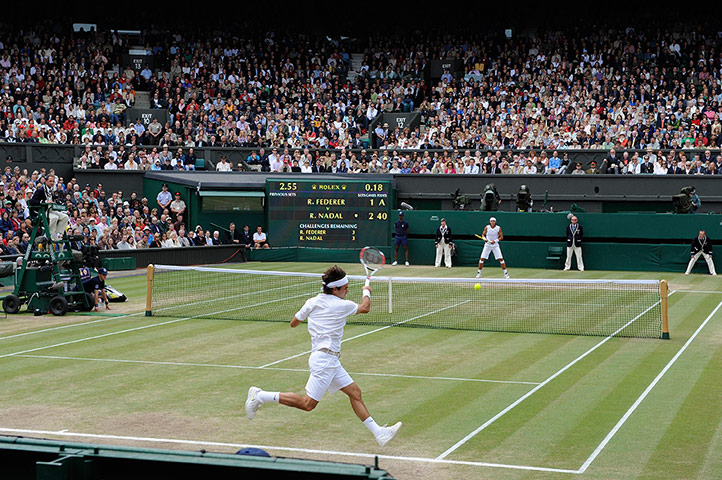 Nadal's trophies: 9 Wimbledon 2008