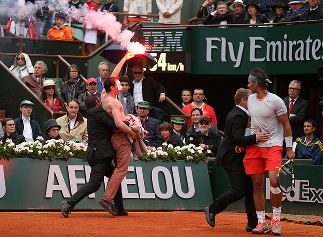 Nadal's trophies: 23 French Open - Day Fifteen