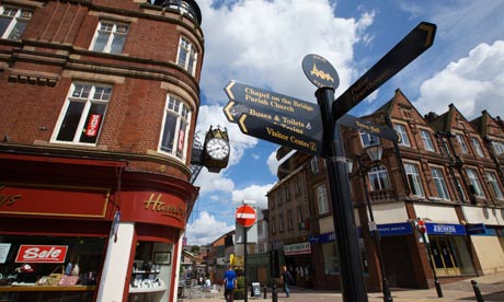 High street in Yorkshire