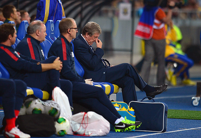 Ukraine v England: Roy Hodgson
