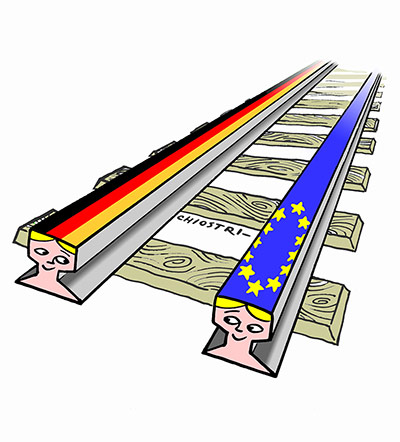 Europa cartoons: Cartoon by Gianni Chiostri, La Stampa