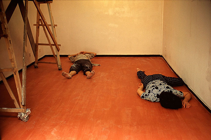 Big Picture - Daydreamers: two men lying on floor sleeping