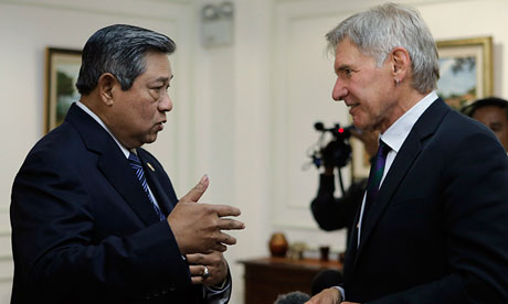 Harrison Ford in Indonesia