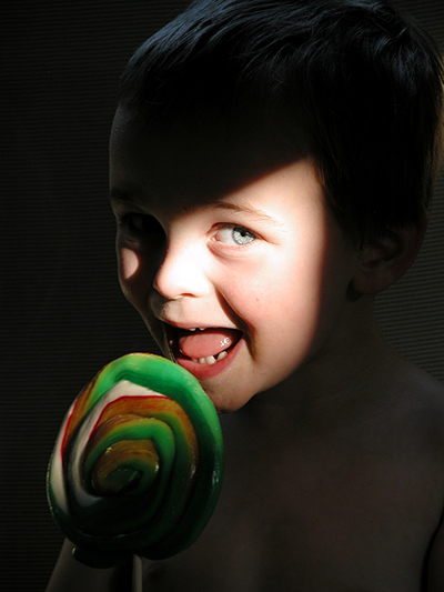 Your Pictures - Treat: baby licking lollipop