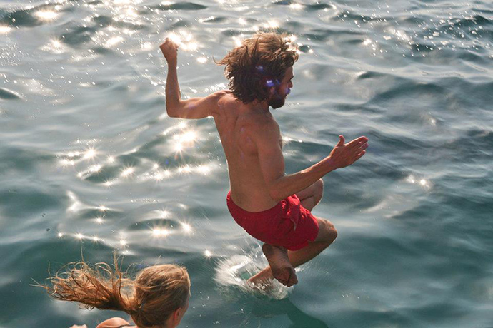 Your Pictures - Treat: man jumping into water