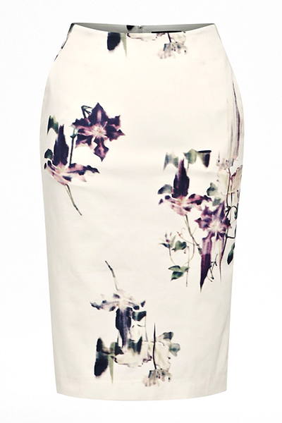 Key trends: Floral Pencil Skirt