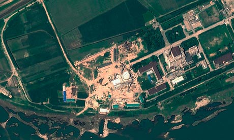 North Korea's Yongbyon nuclear complex seen in a satellite image taken last year. Photograph: Geoeye Satellite Image/AFP/Getty Images