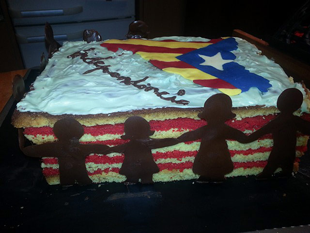 National Catalan day: catalan cake