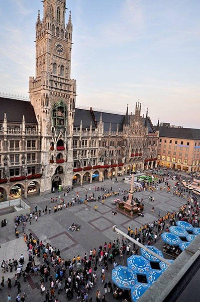 National Catalan day: Catalan chain munich