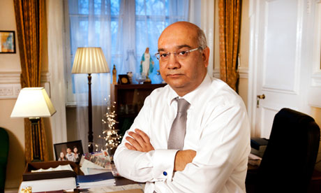 Chairman of the Home Affairs Committee Keith VazPhoto by Linda Nylind. 20/12/2012.