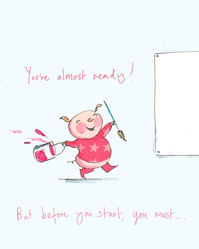 How to draw a pig: 4