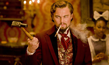 Leonardo DiCaprio as Calvin Candie in Django Unchanined.