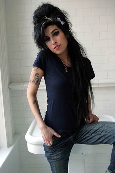 Amy Winehouse, In Manhattan, New York, in January 2007 Photograph: © Bruce Gilbert/Proud Camden