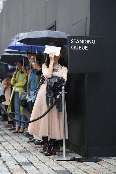 London Fashion Week: London Fashion Week at Somerset House