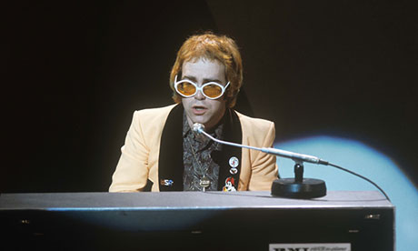 Elton John on Russell Harty Plus, 1973.