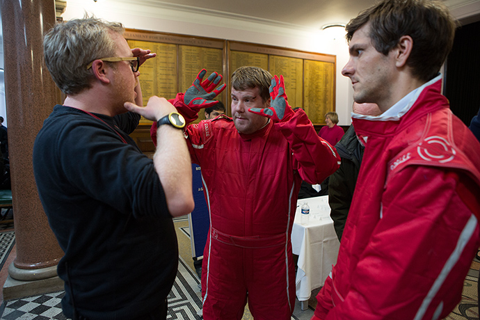 The Wrong Mans: Corden and Baynton receive direction