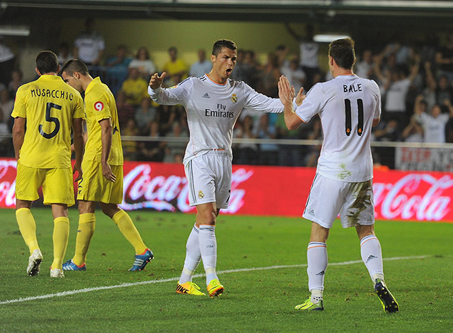 Bale's debut: Cristiano Ronaldo congratulates Gareth Bale
