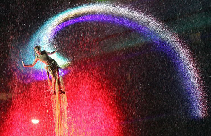 Brisbane festival: Light show movement