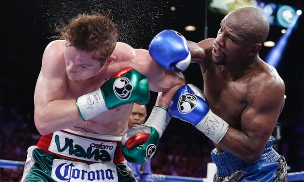 Floyd Mayweather Jr. confirmó todos los pronósticos y gana sin problemas a  Saúl “Canelo” Álvarez