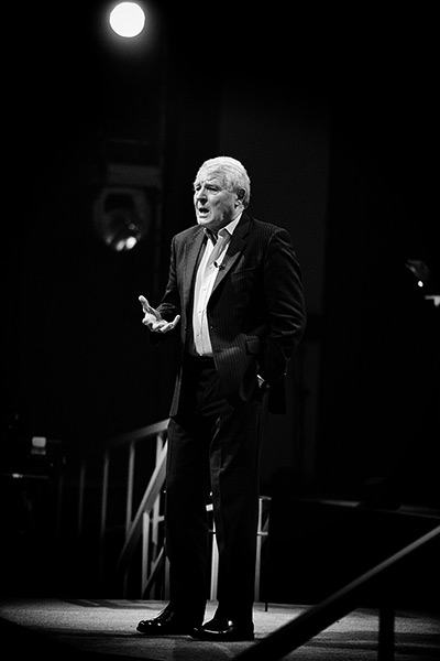Lib Dem conference: Former Leader of the Liberal Democrats Party Paddy Ashdown speaks  