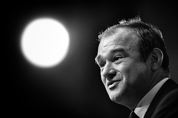 Lib Dem conference: Liberal Democrat secretary of state for energy and climate change, Ed Davey, speaks