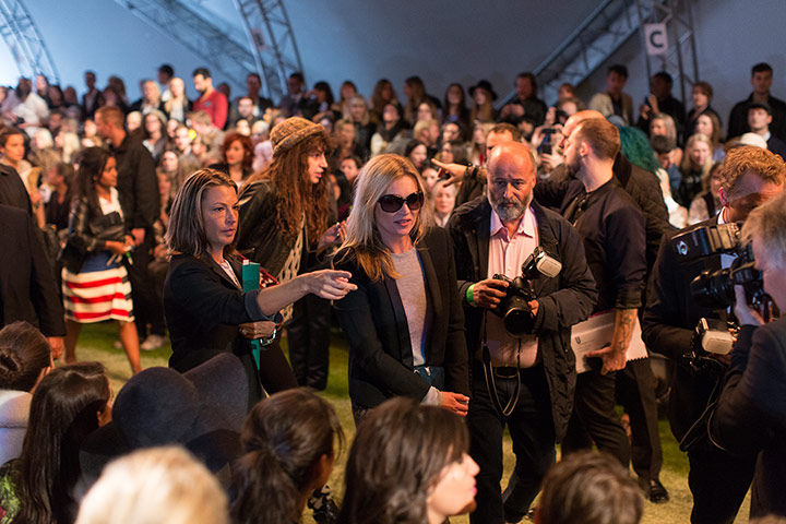 LFW David Levene: Kate Moss
