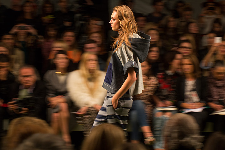 LFW David Levene: Topshop catwalk