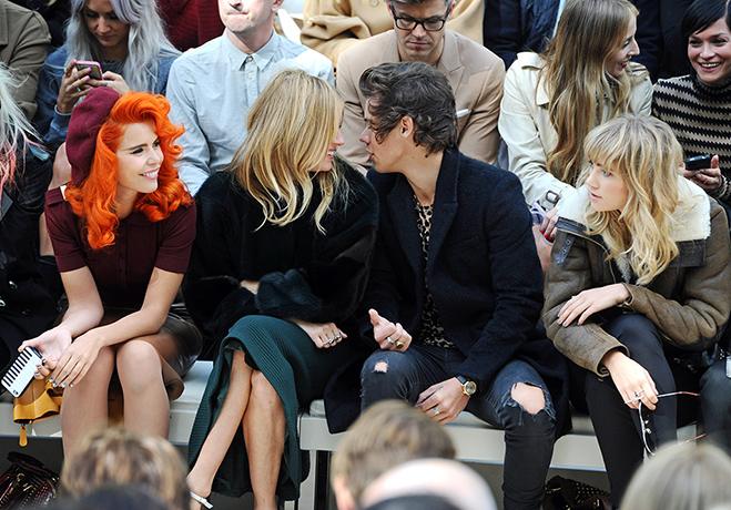 Burberry at LFW: Paloma Faith, Sienna Miller and Harry Styles at Burberry
