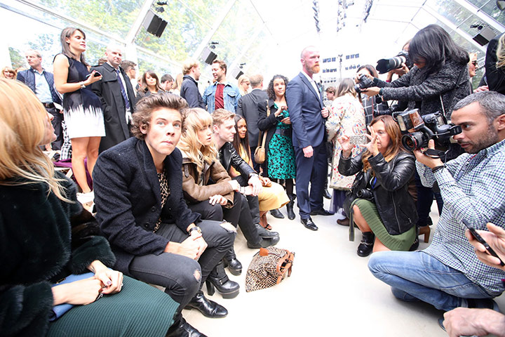 David Levene at LFW: Harry Styles