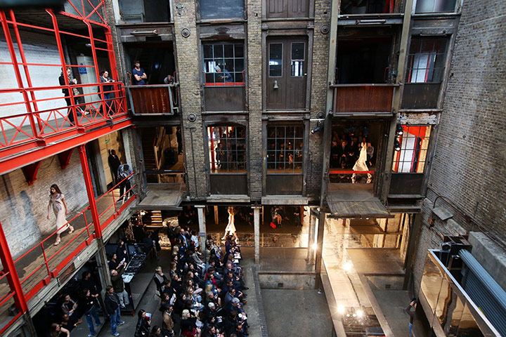 David Levene at LFW: Christopher Kane show