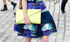Bags at London fashion week