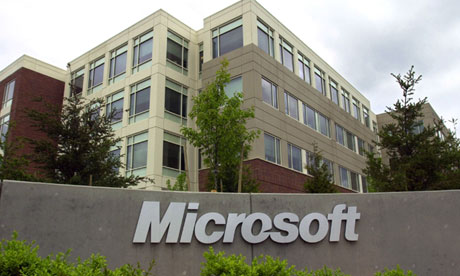 The Microsoft headquarters Redmond, Washington, USA