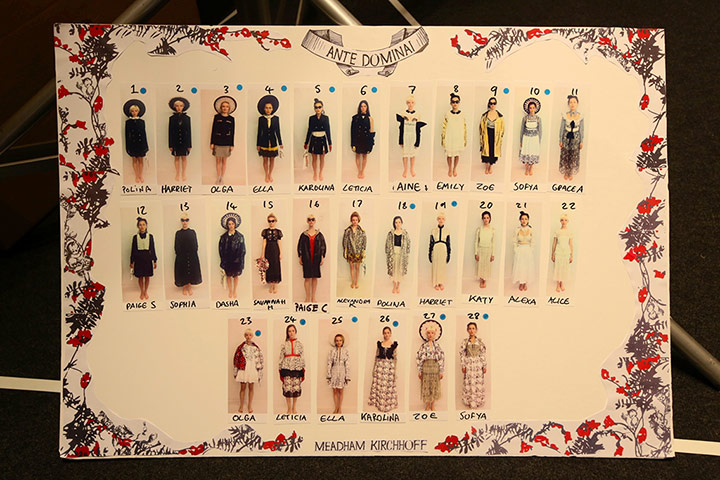 David Levene LFW day five: Kirchhoff looks