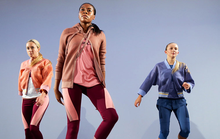 David Levene LFW day five: Adidas models