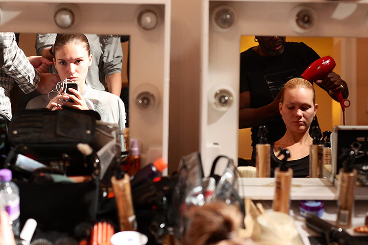 David Levene LFW day five: Hindmarch models