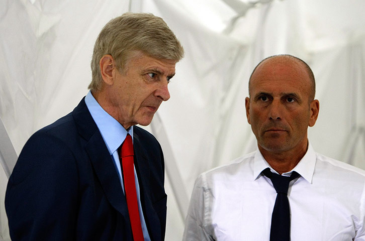 Arsenal: Arsene Wenger, Elie Baup