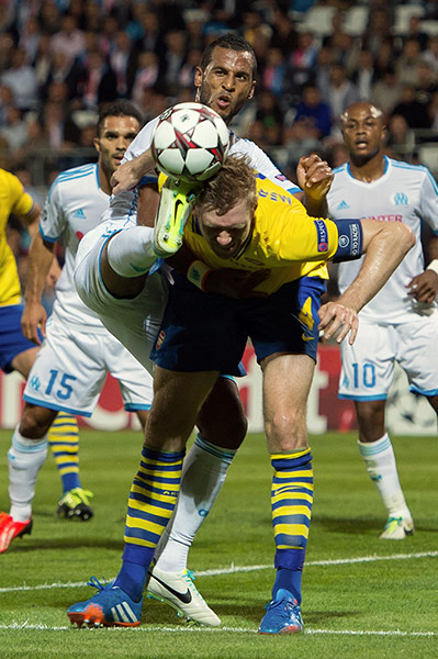 Arsenal -: Marseille's Togolese midfielder Jacques-