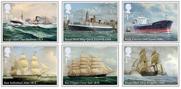 stamps: Merchant Navy stamps