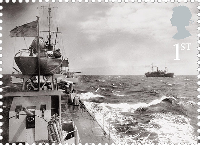 stamps: North Sea Convoy