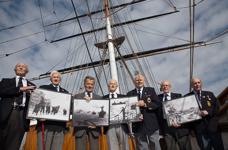 stamps: World War Two Heroes Launch Royal Mail Merchant Navy Stamps