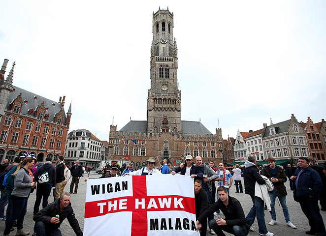 football: FC Zulte Waregem v Wigan Athletic