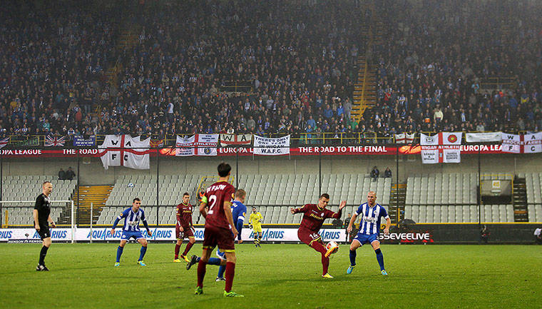 football: FC Zulte Waregem v Wigan Athletic