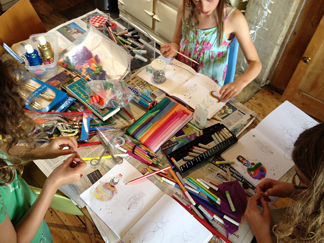 Direct Line: Rosie Flo's Colouring Books