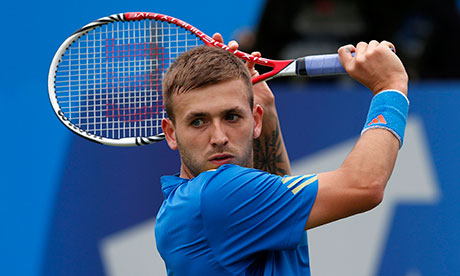 Britain's Dan Evans