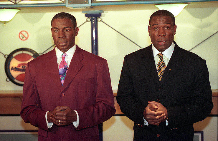 waxworks: Frank Bruno